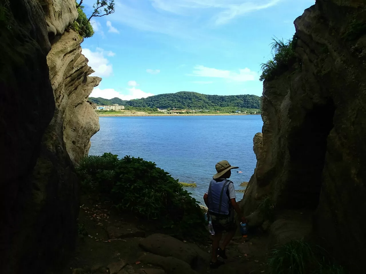 沖の島探検